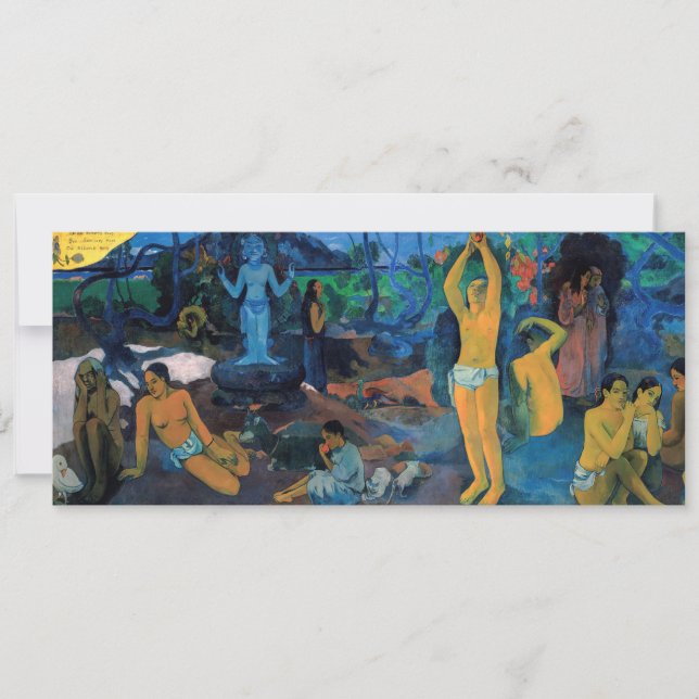 Paul Gauguin - varifrån Komar vi? Inbjudningar (Framsida)