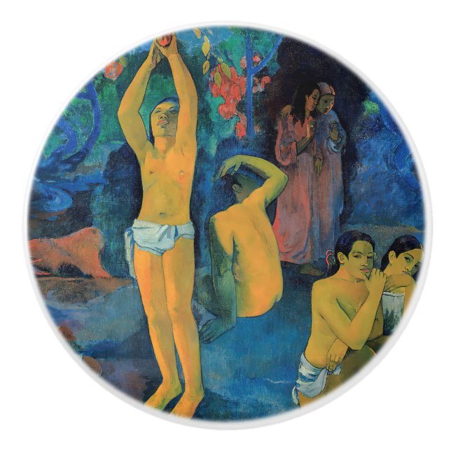 Paul Gauguin - varifrån Komar vi? Knopp (Framsidan)