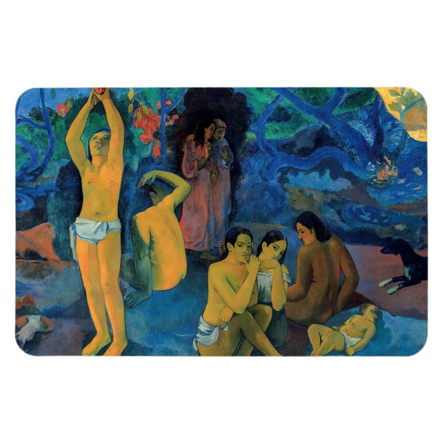 Paul Gauguin - varifrån Komar vi? Magnet (Horisontell)