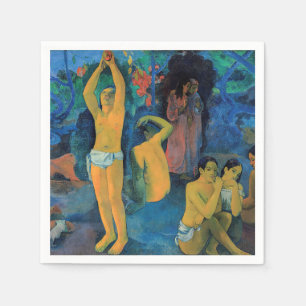Paul Gauguin - varifrån Komar vi? Pappersservett
