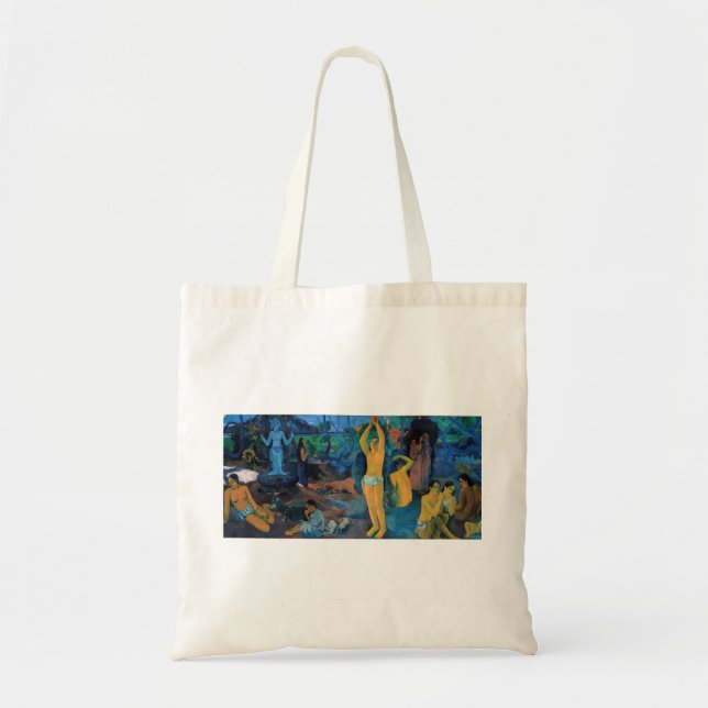 Paul Gauguin - varifrån Komar vi? Tygkasse (Framsidan)