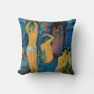 Paul Gauguin - Varifrån kommer vi? Kudde