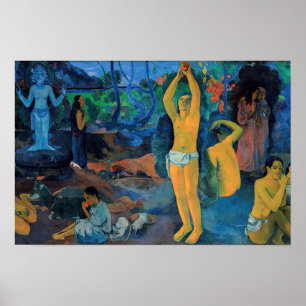 Paul Gauguin - Varifrån kommer vi? Poster