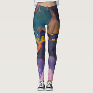Paul Gauguin - Vid havet/Fatata te Miti Leggings