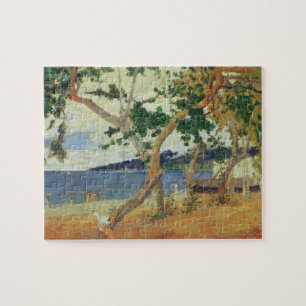 Paul Gauguin   vid seashoren, Martinique, 1887 ( Pussel