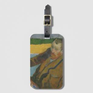 Paul Gauguin Vincent van Gogh målar solblommor Bagagebricka