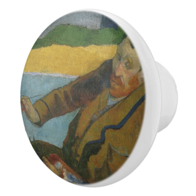 Paul Gauguin Vincent van Gogh målar solblommor Knopp (Höger)