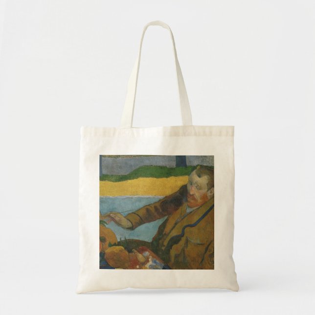 Paul Gauguin Vincent van Gogh målar solblommor Tygkasse (Framsidan)