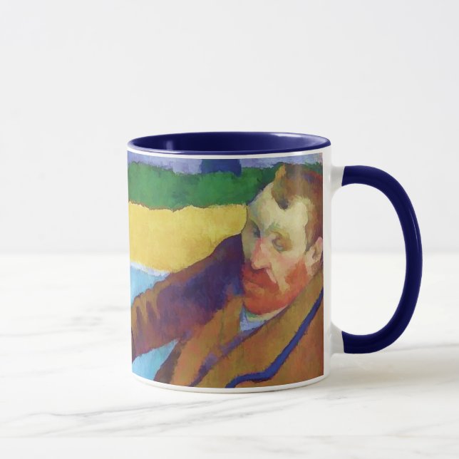 Paul Gauguin Vincent van Gogh Målar Solrosor Mugg (Höger)