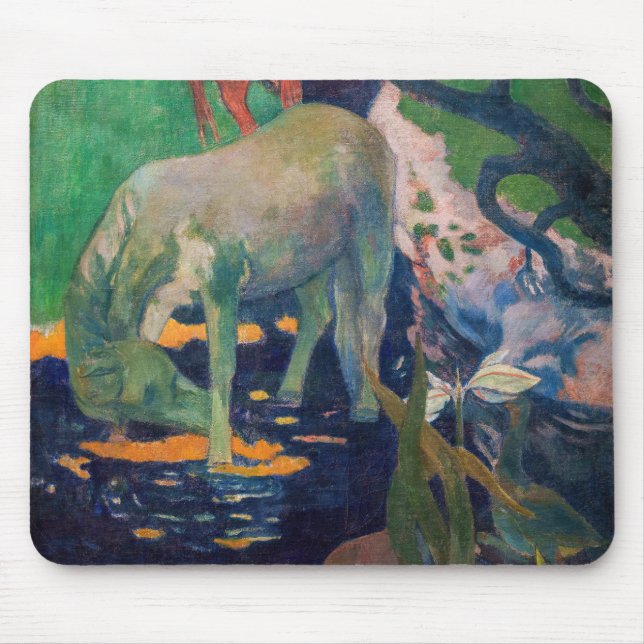 Paul Gauguin - Vita hästen Musmatta (Framsidan)