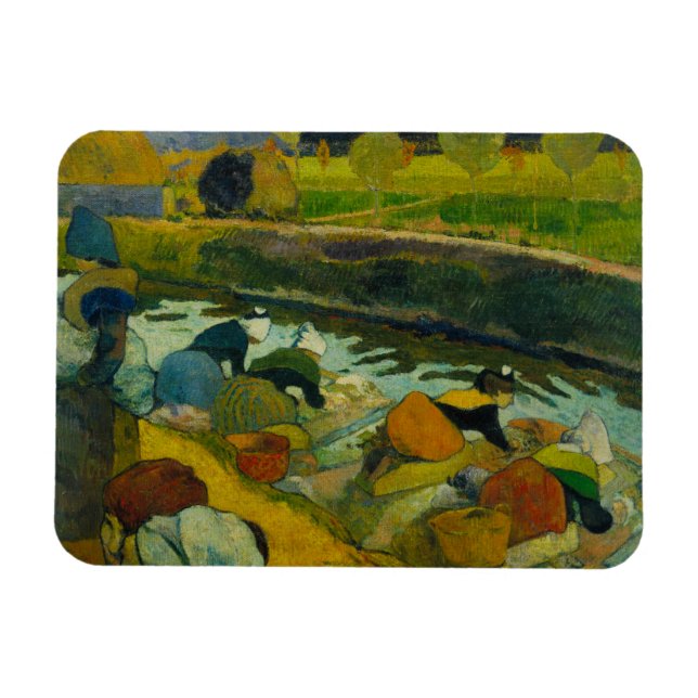Paul Gauguin - Washerwomen Magnet (Horisontell)