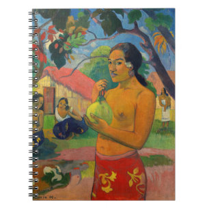 Paul Gauguin - Woman Holding a Fruit Anteckningsbok