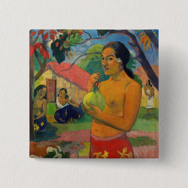Paul Gauguin - Woman Holding a Fruit Knapp (Framsida)
