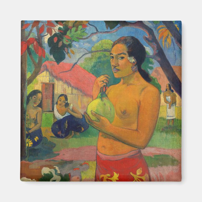 Paul Gauguin - Woman Holding a Fruit Magnet (Framsidan)