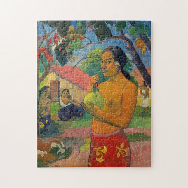 Paul Gauguin - Woman Holding a Fruit Pussel (Vertikal)