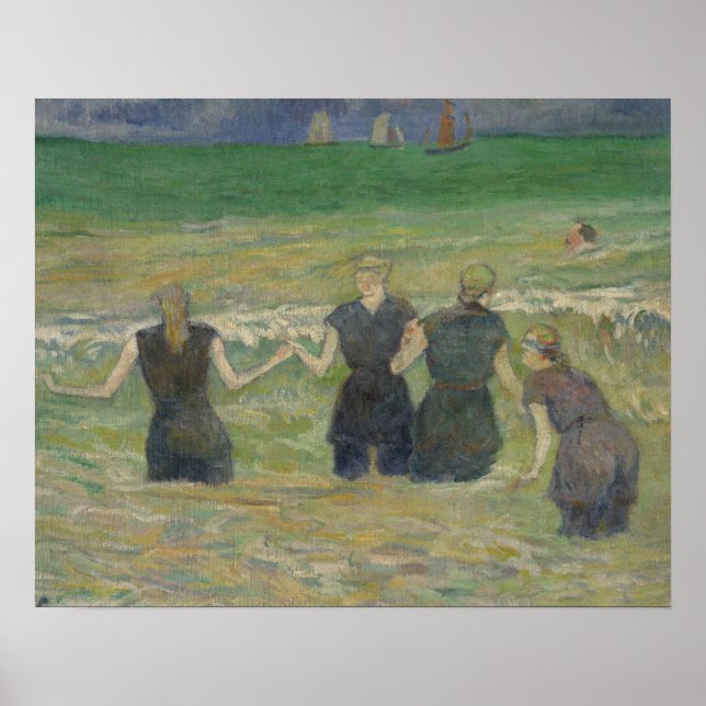 Paul Gauguin - Women Bathing Poster (Framsidan)