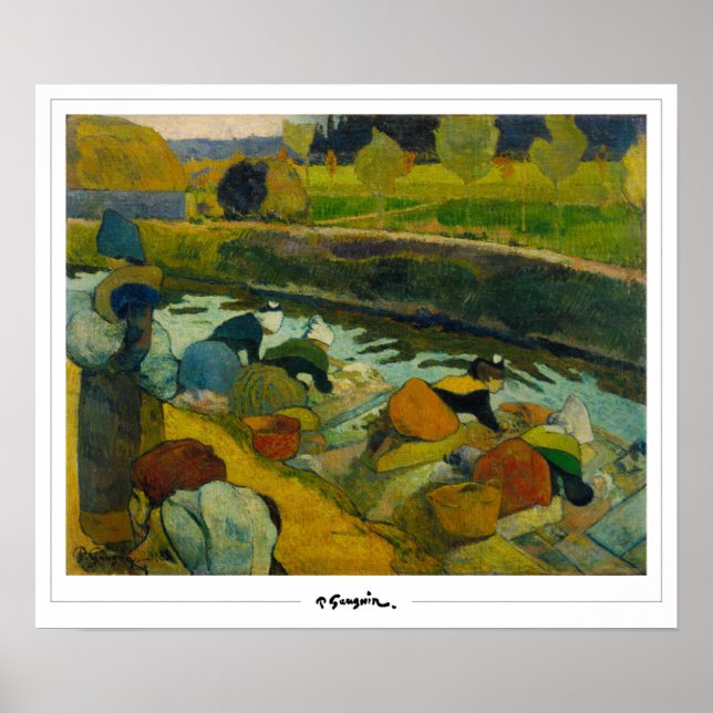 Paul Gauguin Zedign Art Poster #10 (Framsidan)