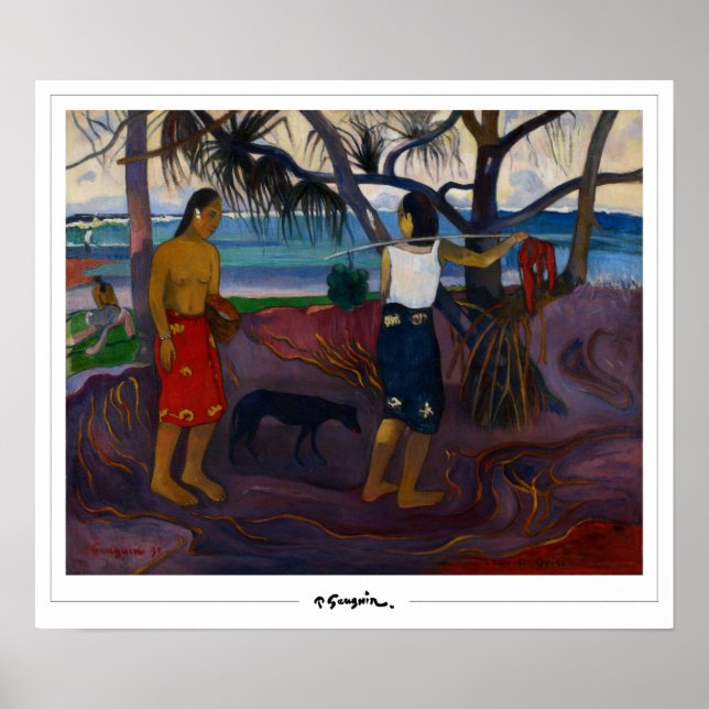 Paul Gauguin Zedign Art Poster #121 (Framsidan)
