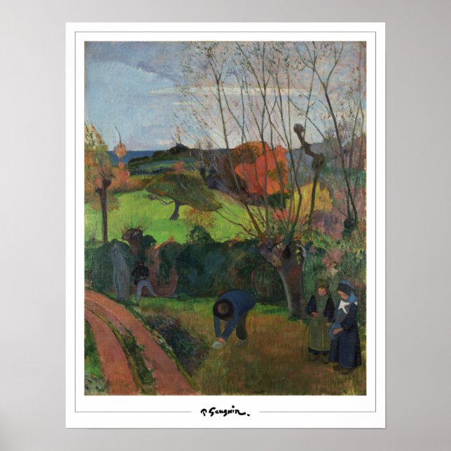 Paul Gauguin Zedign Art Poster #14 (Framsidan)