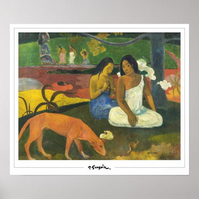 Paul Gauguin Zedign Art Poster #144 (Framsidan)