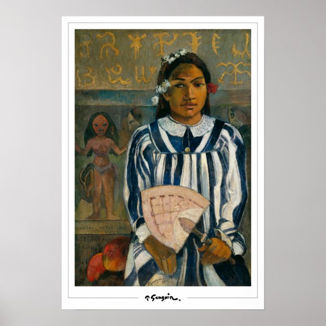 Paul Gauguin Zedign Art Poster #161 (Framsidan)
