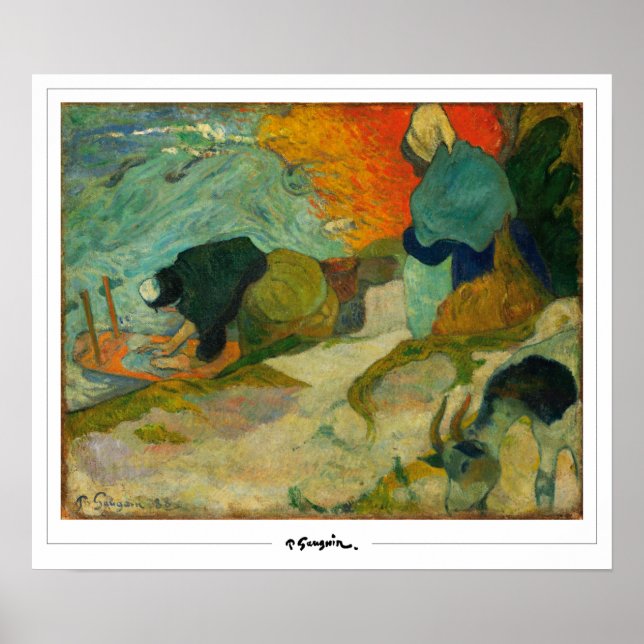 Paul Gauguin Zedign Art Poster #17 (Framsidan)