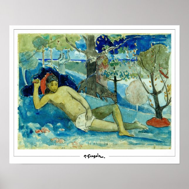 Paul Gauguin Zedign Art Poster #20 (Framsidan)