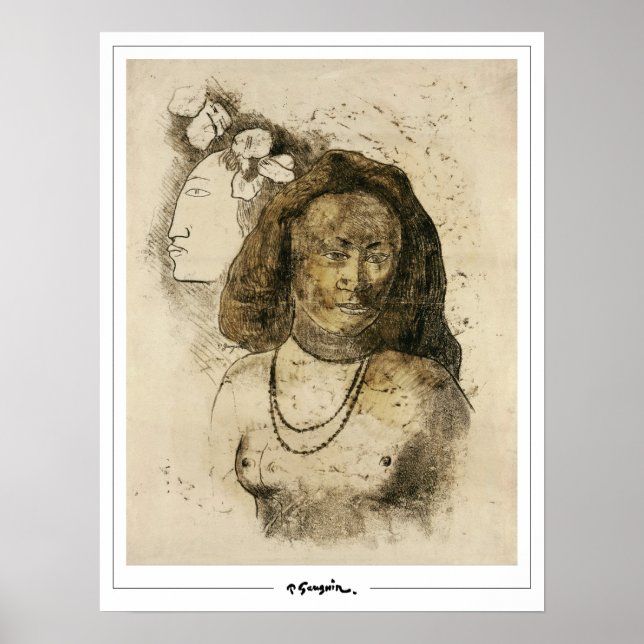 Paul Gauguin Zedign Art Poster #210 (Framsidan)