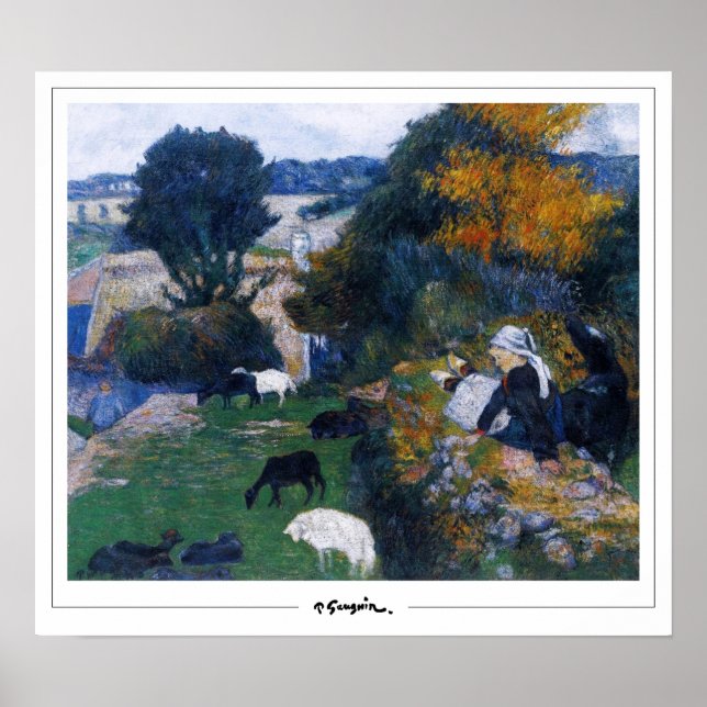 Paul Gauguin Zedign Art Poster #26 (Framsidan)