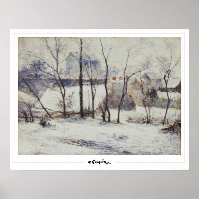 Paul Gauguin Zedign Art Poster #348 (Framsidan)