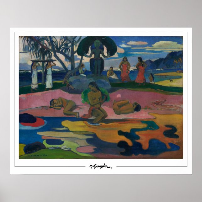 Paul Gauguin Zedign Art Poster #383 (Framsidan)