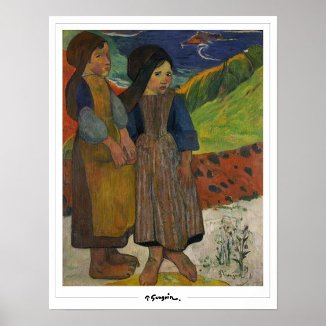 Paul Gauguin Zedign Art Poster #489 (Framsidan)