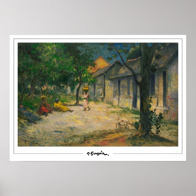 Paul Gauguin Zedign Art Poster #496 (Framsidan)