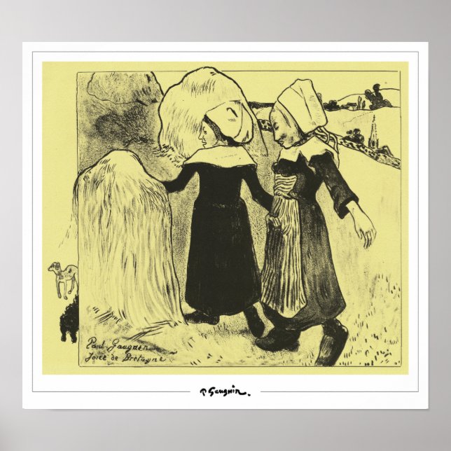 Paul Gauguin Zedign Art Poster #507 (Framsidan)