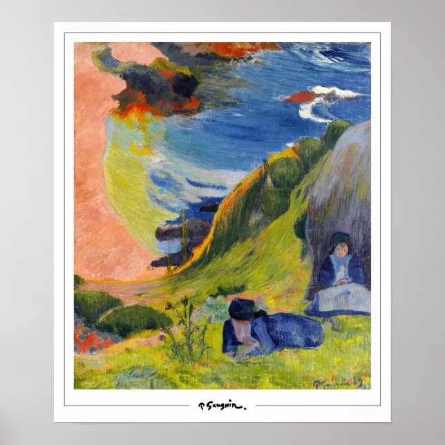 Paul Gauguin Zedign Art Poster #642 (Framsidan)