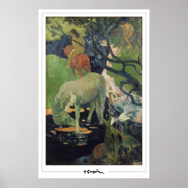 Paul Gauguin Zedign Art Poster #646 (Framsidan)