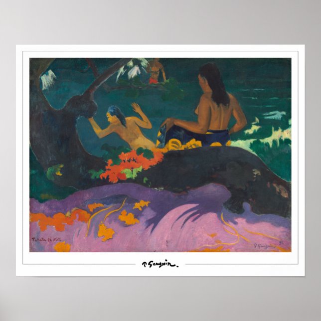 Paul Gauguin Zedign Art Poster #84 (Framsidan)