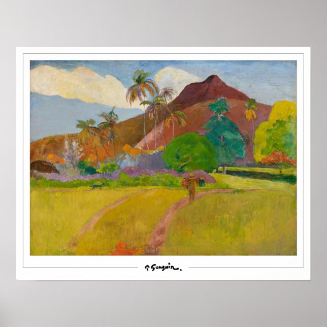 Paul Gauguin Zedign Art Poster #98 (Framsidan)