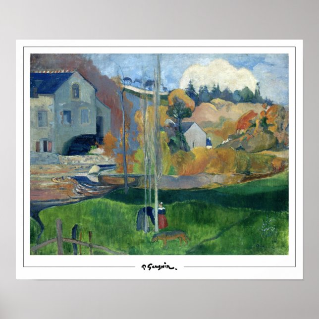 Paul Gauguin Zedign Art Poster nr 212 (Framsidan)