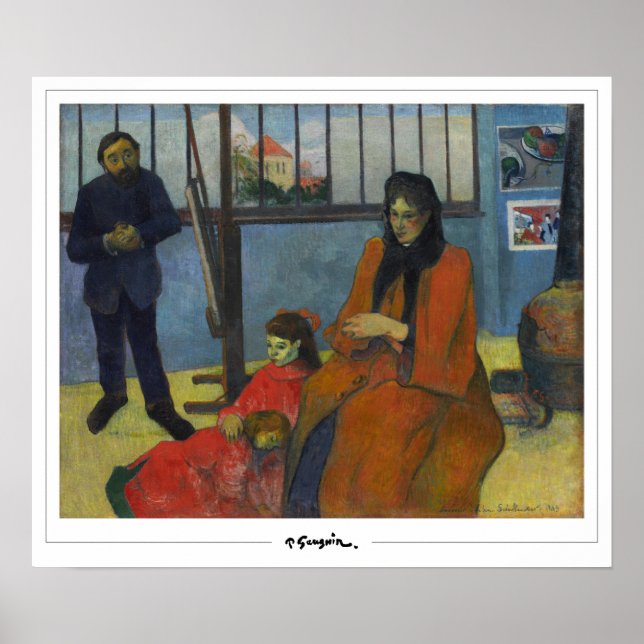 Paul Gauguin Zedign Konst Poster #13 (Framsidan)