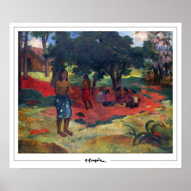Paul Gauguin Zedign konstaffisch #113 Poster (Framsidan)