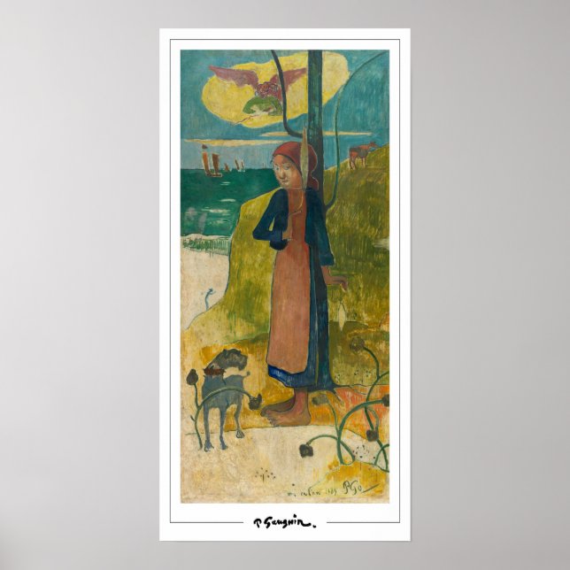 Paul Gauguin Zedign konstaffisch #418 Poster (Framsidan)