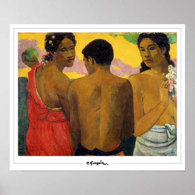 Paul Gauguin Zedign konstaffisch #421 Poster (Framsidan)