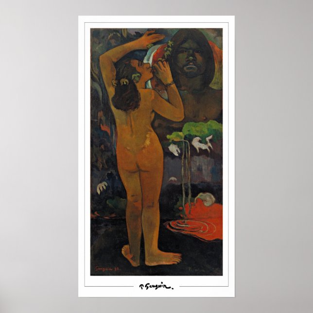 Paul Gauguin Zedign konstaffisch #502 Poster (Framsidan)