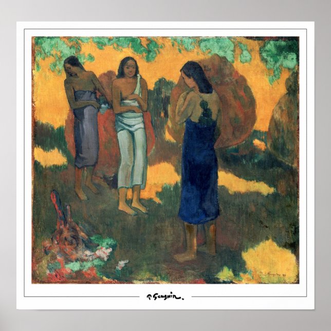 Paul Gauguin Zedign konstaffisch #93 Poster (Framsidan)