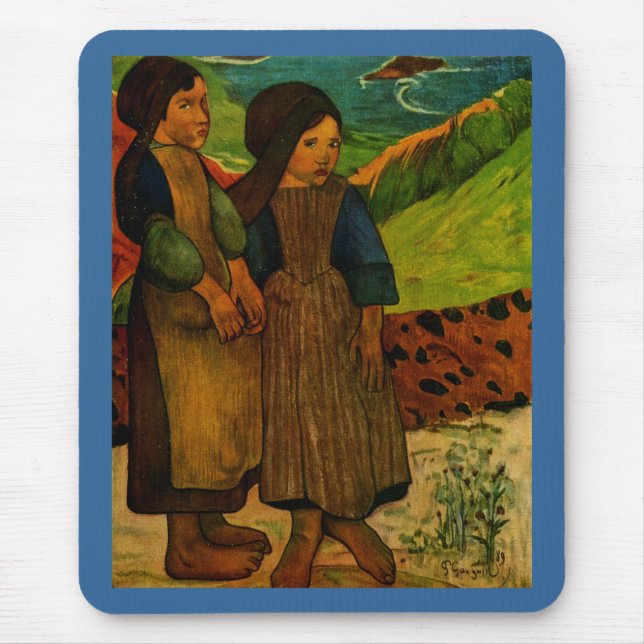 Paul Gauguins bretonflickor (1889) Musmatta (Framsidan)