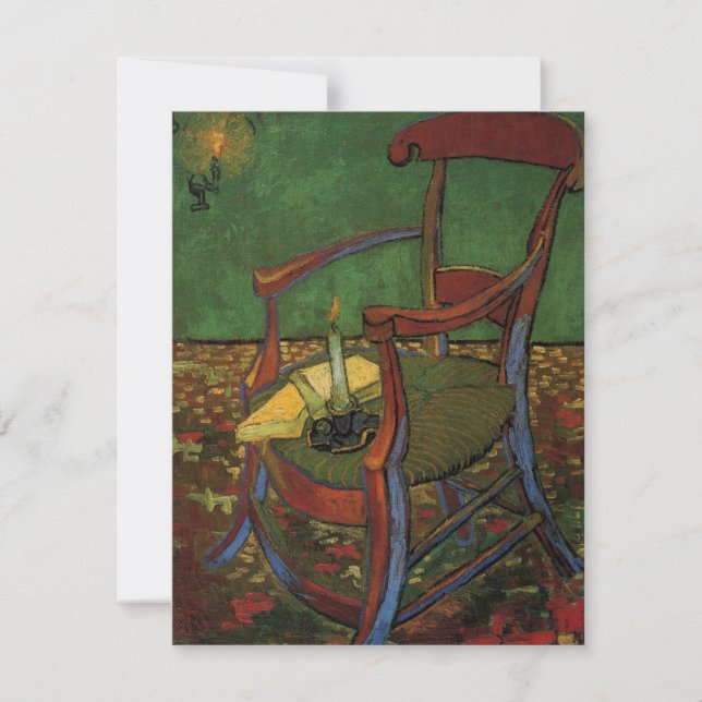 Paul Gauguins fåtölj av Vincent van Gogh (Framsida)