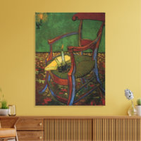 Paul Gauguins fåtölj av Vincent van Gogh