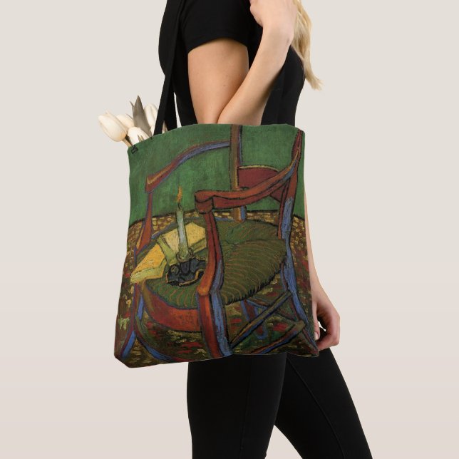 Paul Gauguins fåtölj av Vincent van Gogh Tygkasse (Närbild)