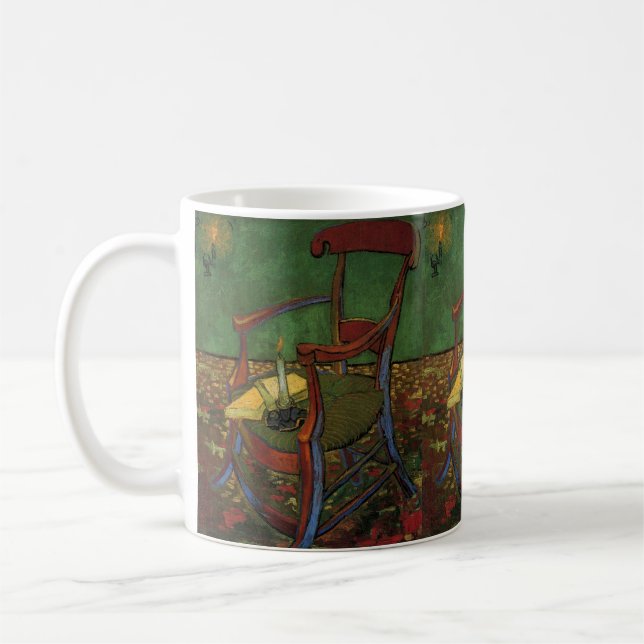 Paul Gauguins stol av Vincent van Gogh Kaffemugg (Vänster)